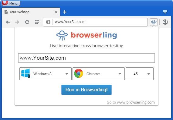 Browserling's Cross-Browser Testing Addon
