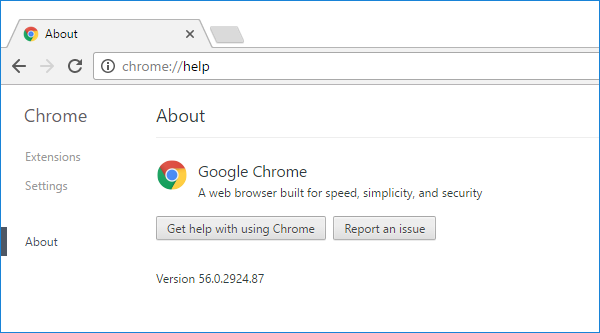 Cross-browser testing in Chrome 56