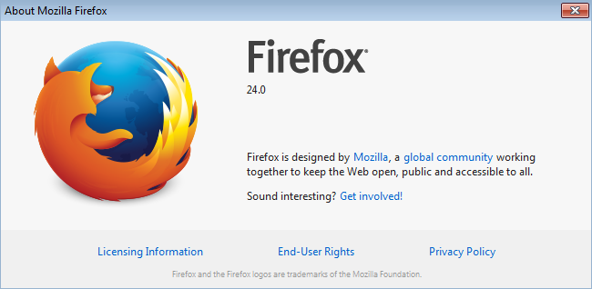 Firefox 24 cross browser testing