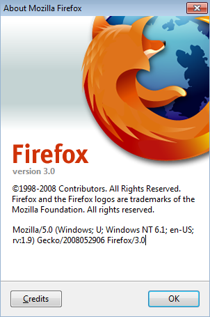 Firefox 3 Version