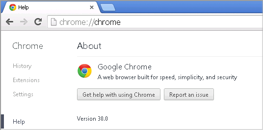 Cross-browser testing in Chrome 30