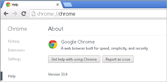 Cross-browser testing in Chrome 33