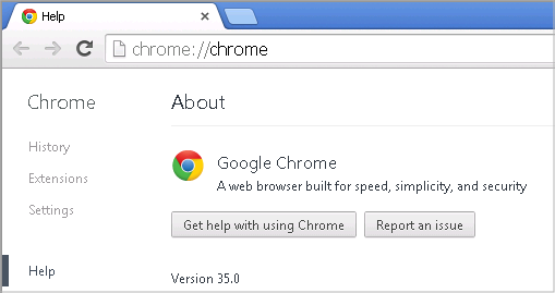 Cross-browser testing in Chrome 35