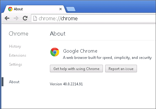 Cross-browser testing in Chrome 40