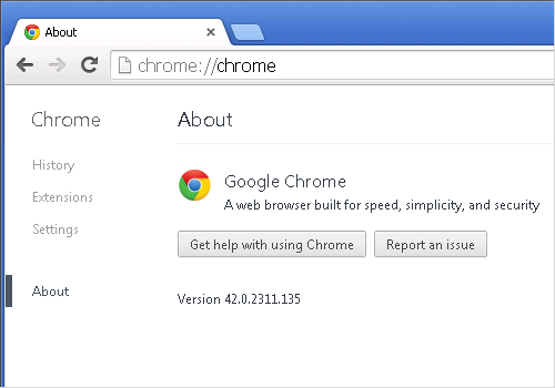Cross-browser testing in Chrome 42
